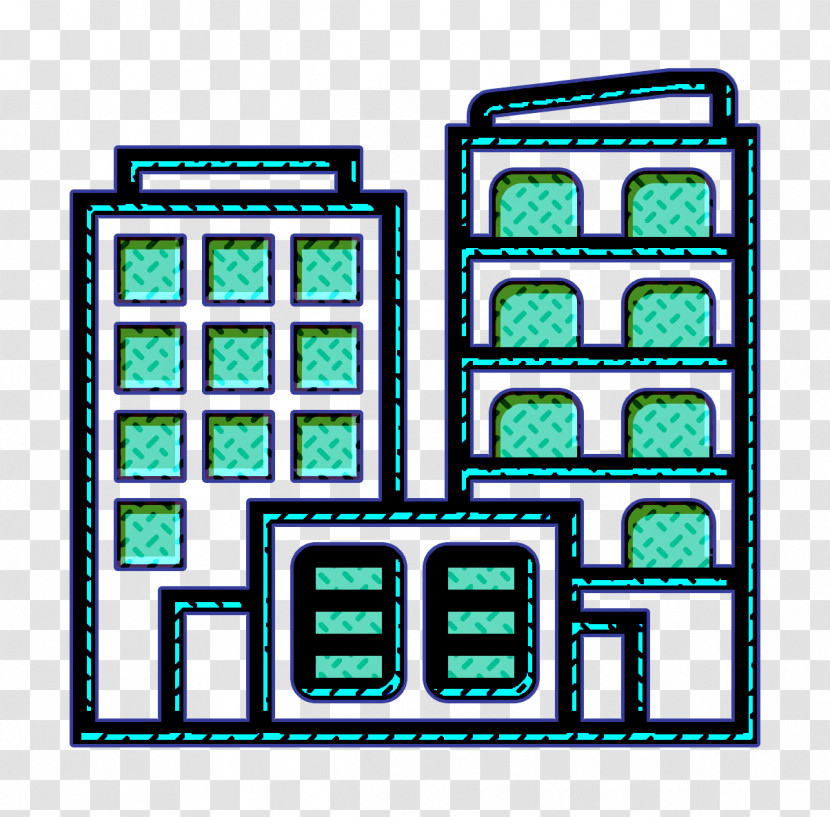 Urban Icon Architecture Icon Building Icon Transparent PNG