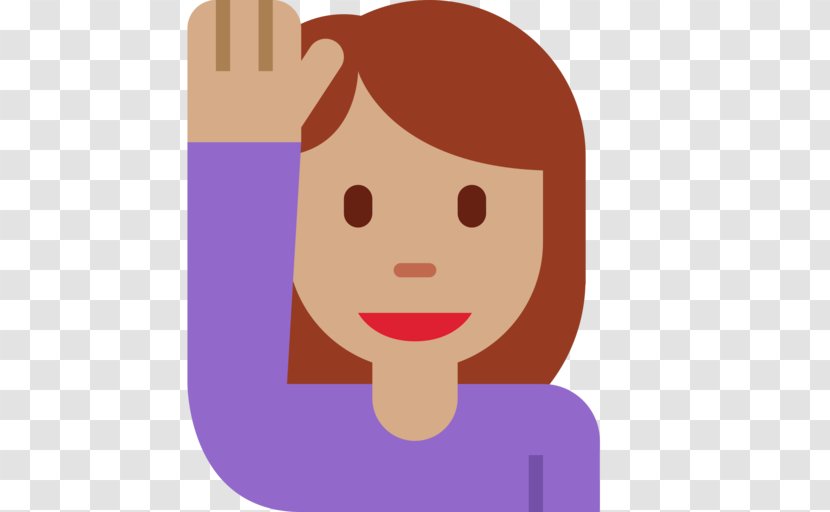 Emoji Hand Person Clip Art - Silhouette Transparent PNG