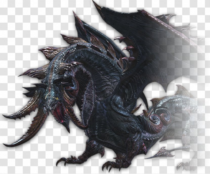 Final Fantasy XIV: Heavensward Dissidia NT Stormblood Dragon - Fictional Character - Yggdrasil Transparent PNG