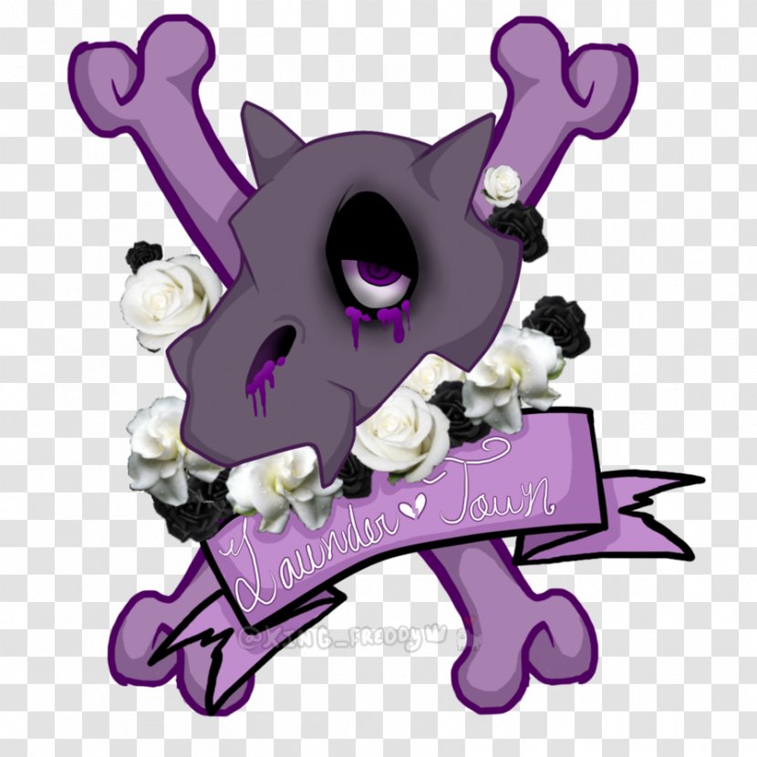 Lavender Town Marowak Pokémon FireRed And LeafGreen Cubone - Flower - Drawing Transparent PNG