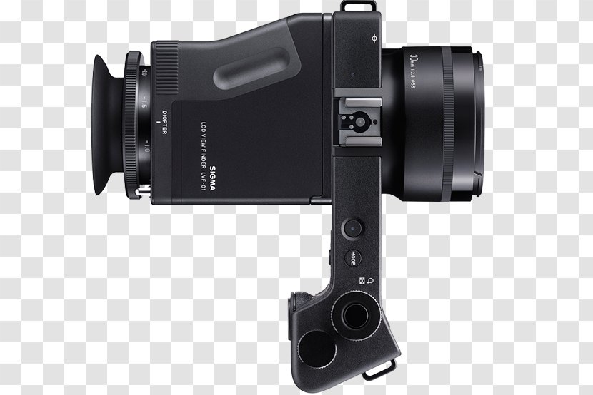 Camera Lens Sigma Dp2 Quattro Dp0 Dp1 - Viewfinder Transparent PNG