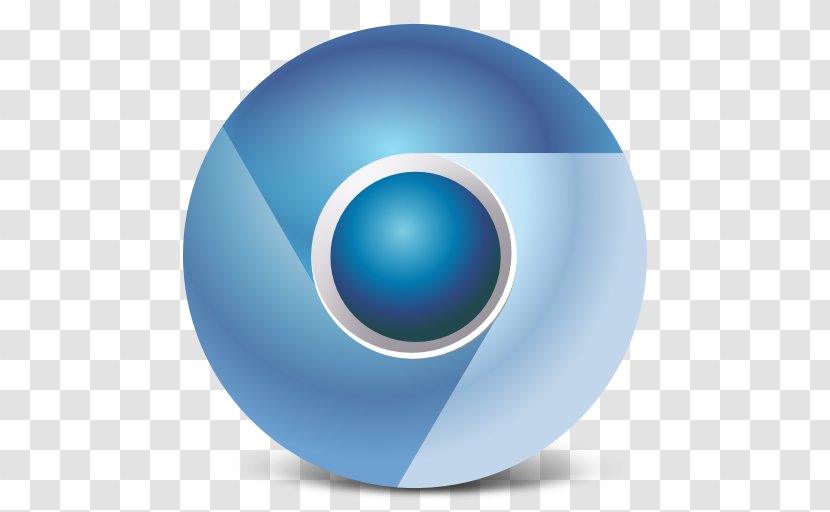 Blue Ball Computer Wallpaper Font - Icon - Apps Chromium Browser Transparent PNG
