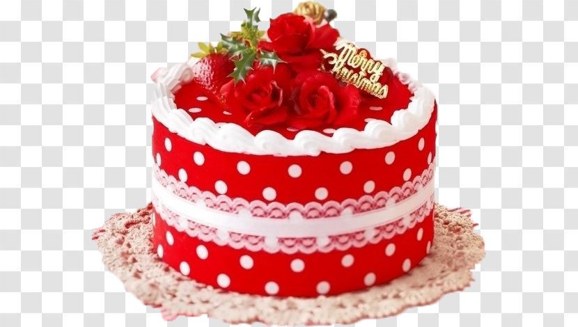 Christmas Cake Decoration Wish Wallpaper - Cake,chiffon Cake,fruit Transparent PNG