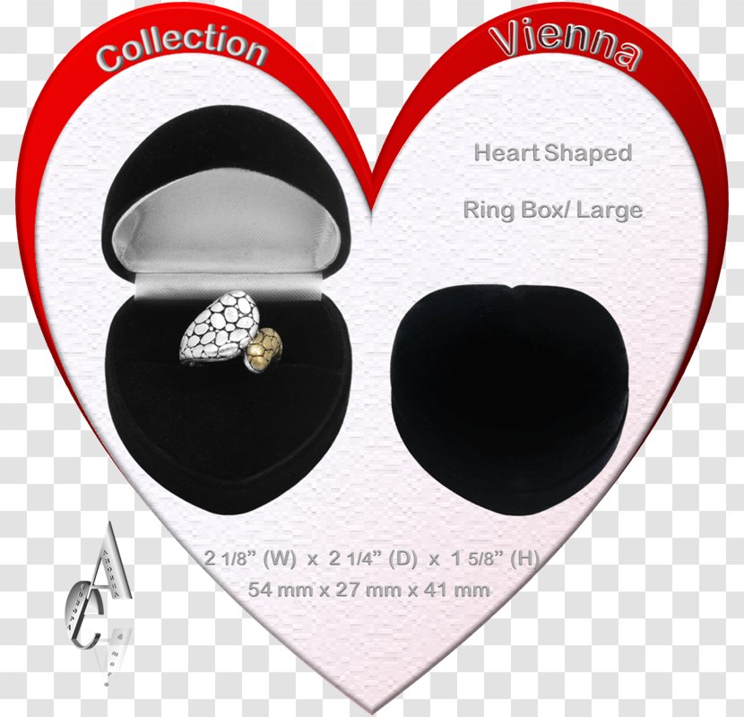 Earring Jewellery Clothing Accessories Diamond Carat - Four Red Heart Ring Transparent PNG