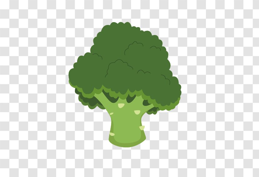 Cauliflower Broccoli Vegetarian Cuisine Green - Cartoon - Images Transparent PNG