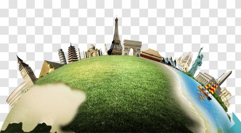 Travel Icon - Building - Earth Architecture Transparent PNG