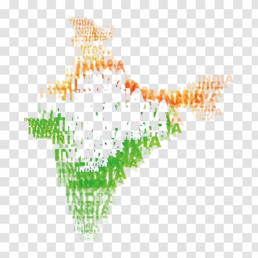 Indian Independence Movement Day - Vector Alphabet India Transparent PNG