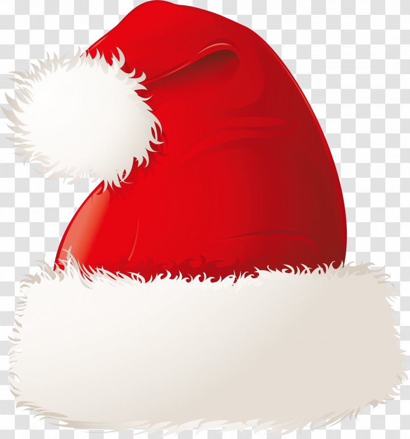 Santa Claus Christmas Hat Bonnet - Exquisite Design Transparent PNG