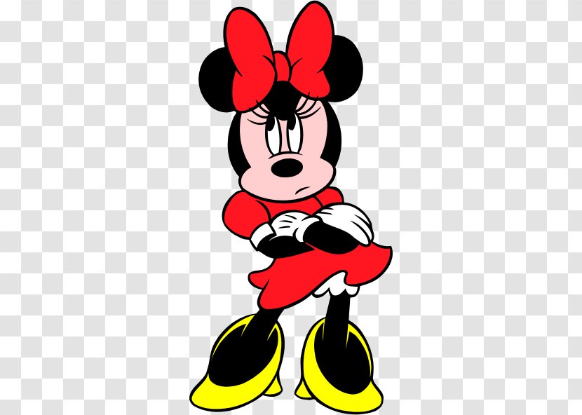 Minnie Mouse Mickey Infant Father Clip Art - Anger Transparent PNG