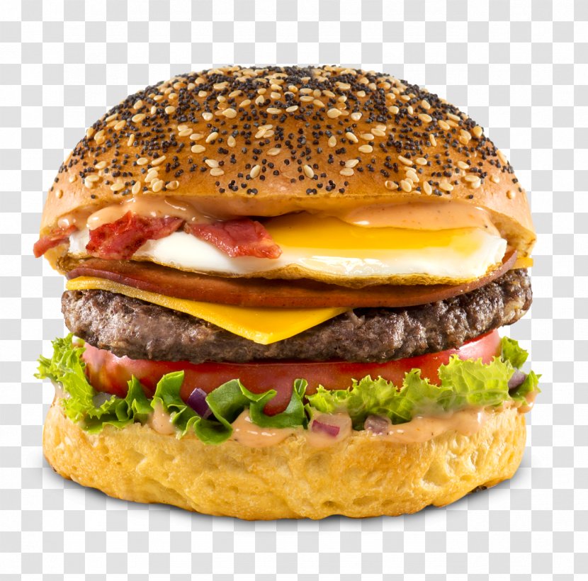 Hamburger Cheeseburger Patty Fast Food Ham And Cheese Sandwich - Burger King Transparent PNG