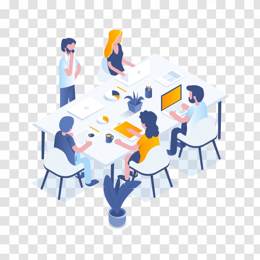 Team Collaboration Business Management Gesture - Job Transparent PNG
