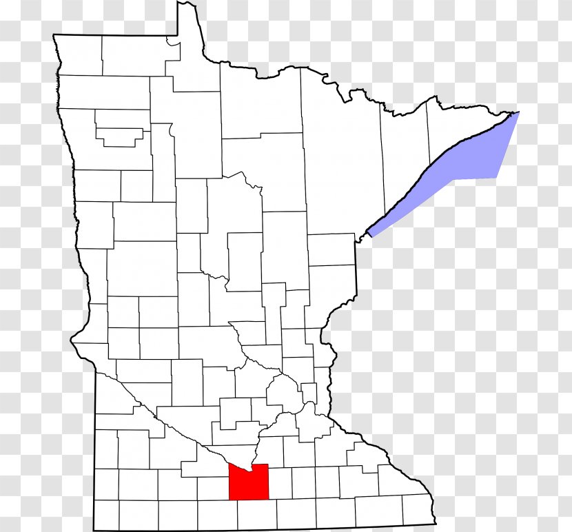 Renville County, Minnesota Sherburne Stearns Waseca Olmsted - County - Ramsey Transparent PNG