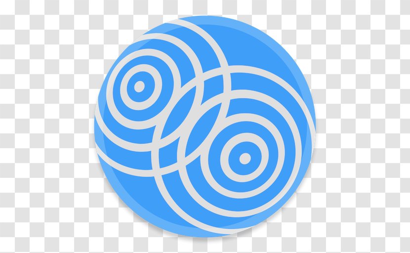 Symbol Spiral Sphere - Button - Server 2 Transparent PNG