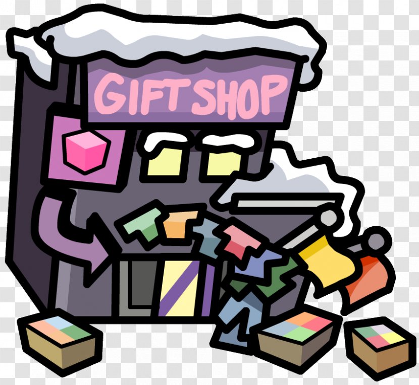 Club Penguin Island Clip Art Gift Shop - Disney Canada Inc Transparent PNG