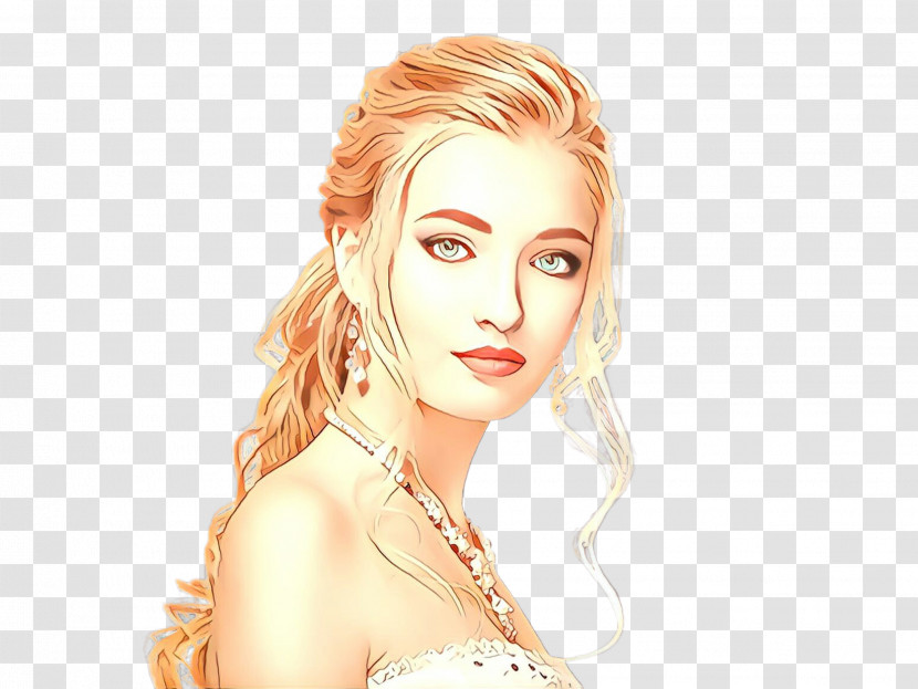 Hair Face Blond Hairstyle Eyebrow Transparent PNG