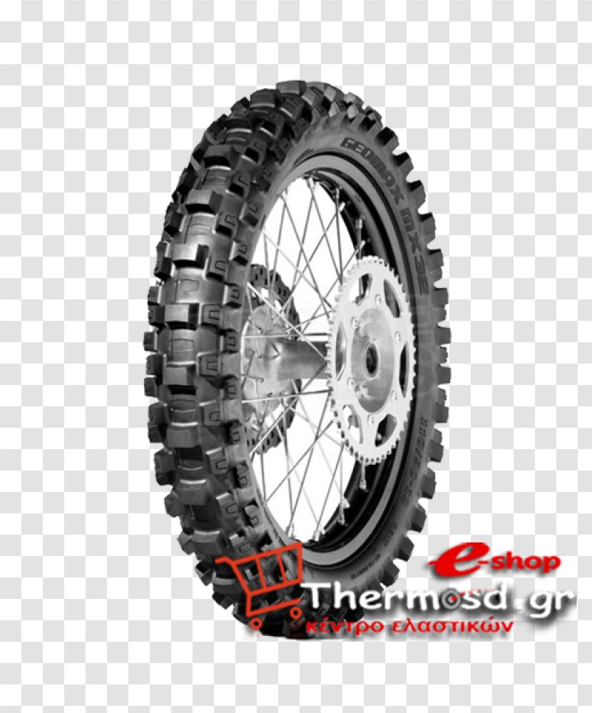 Dunlop Geomax MX 3S Tyres Motor Vehicle Tires Motocross - Automotive Tire - Scorpio Season 2013 Transparent PNG