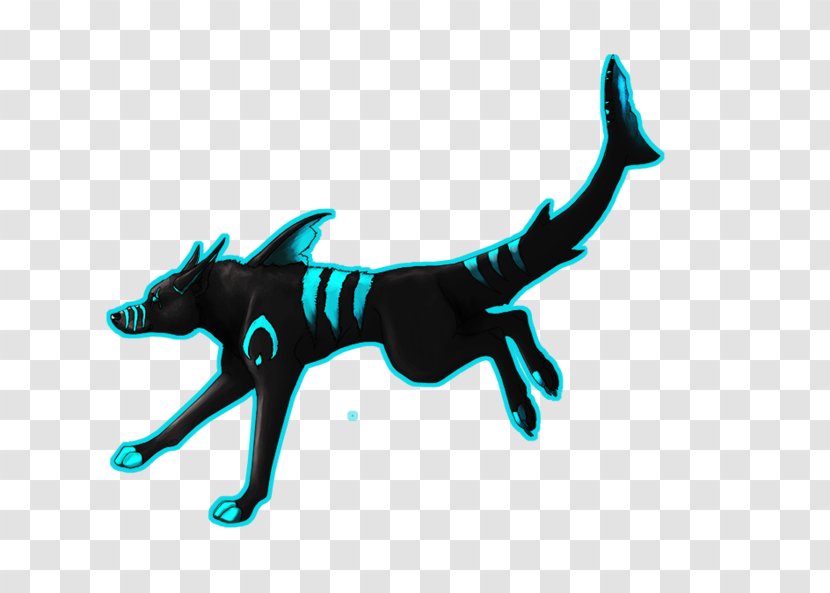Canidae Dog Cartoon Silhouette - Blue Transparent PNG