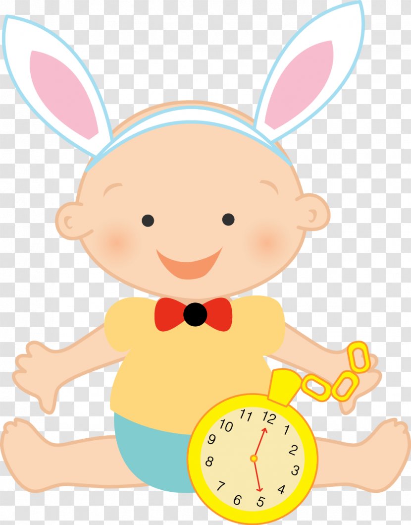 Easter Bunny Clip Art Toddler Toy - Tree - Menina Desenho De Peixe Transparent PNG