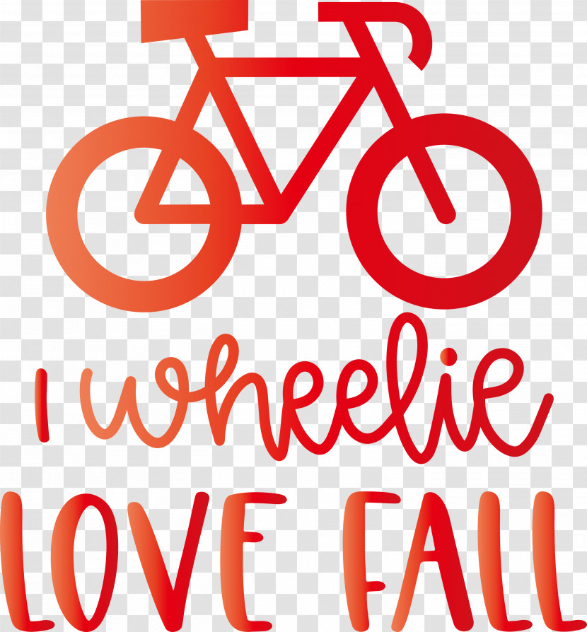 Love Fall Love Autumn I Wheelie Love Fall Transparent PNG