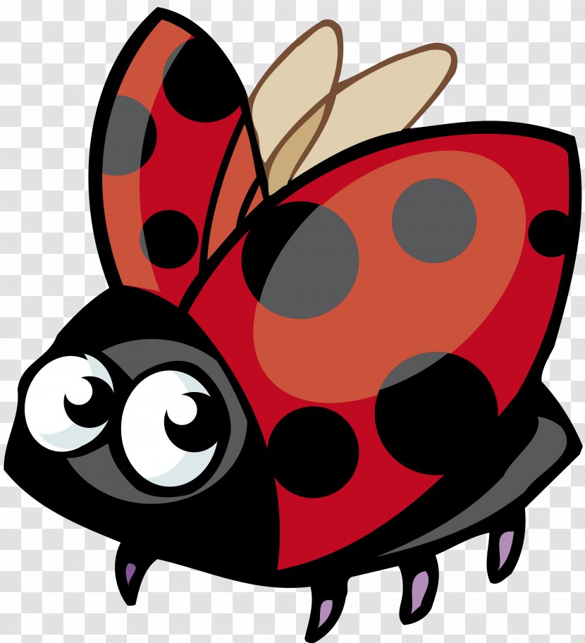 Ladybird Coccinella Septempunctata Viimsi Secondary School Clip Art - Butterfly - Television Transparent PNG