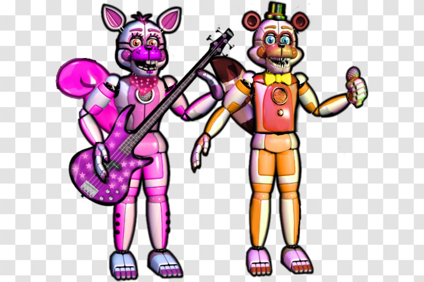 Five Nights At Freddy's: Sister Location Freddy's 2 4 Animatronics - Frame - Watercolor Transparent PNG
