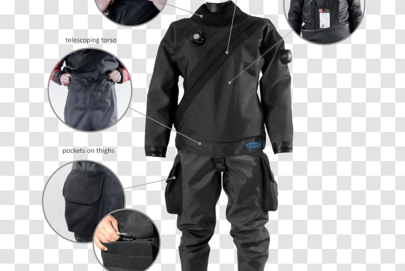 Dry Suit Scuba Diving Underwater Neoprene - Dring - Feitian Space Transparent PNG