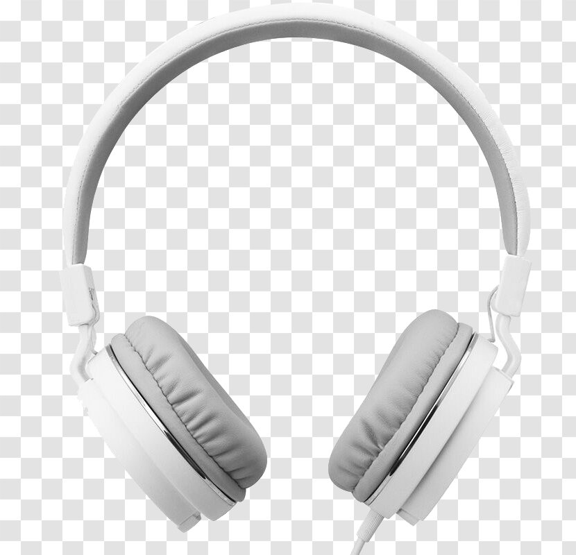Headphones Microphone Headset Stereophonic Sound - Cartoon - White Transparent PNG