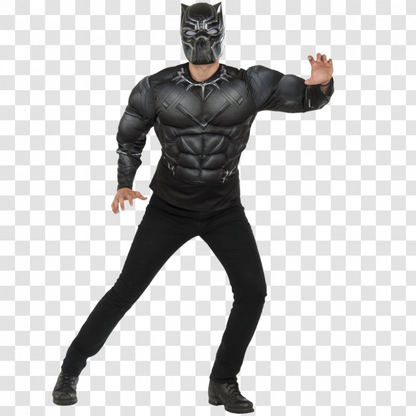 Black Panther Halloween Costume Clothing Marvel Cinematic Universe - Suit Transparent PNG
