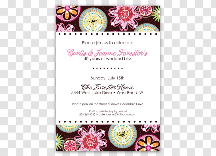 Wedding Invitation Baby Shower Party Announcement Bridal - Apartment Transparent PNG