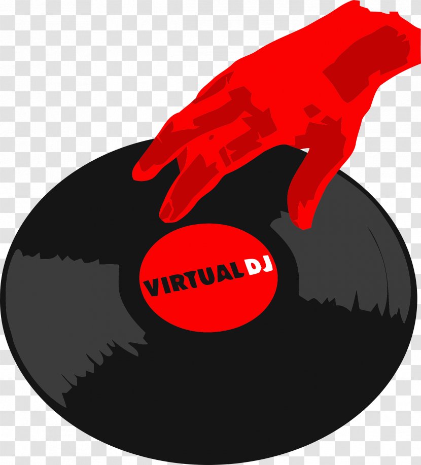 Virtual DJ Disc Jockey Logo - Watercolor - Dj Transparent PNG