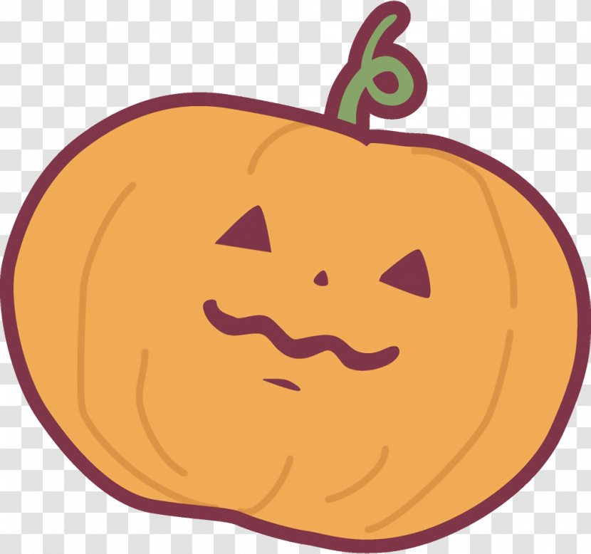 Jack-o-Lantern Halloween Pumpkin Carving - Fruit - Jackolantern Transparent PNG