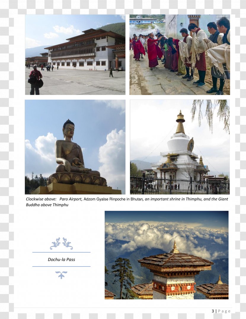 Tourism Travel Itinerary Bhutan Tourist Attraction Statue - Monument Transparent PNG
