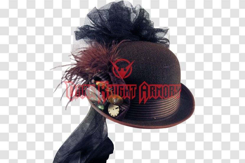 Hat Cap Steampunk Clothing Leather Helmet - Bowler Transparent PNG