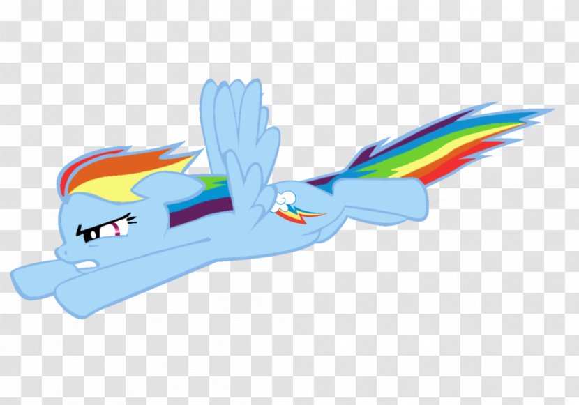 Rainbow Dash Animated Cartoon Pony - Fictional Character Transparent PNG