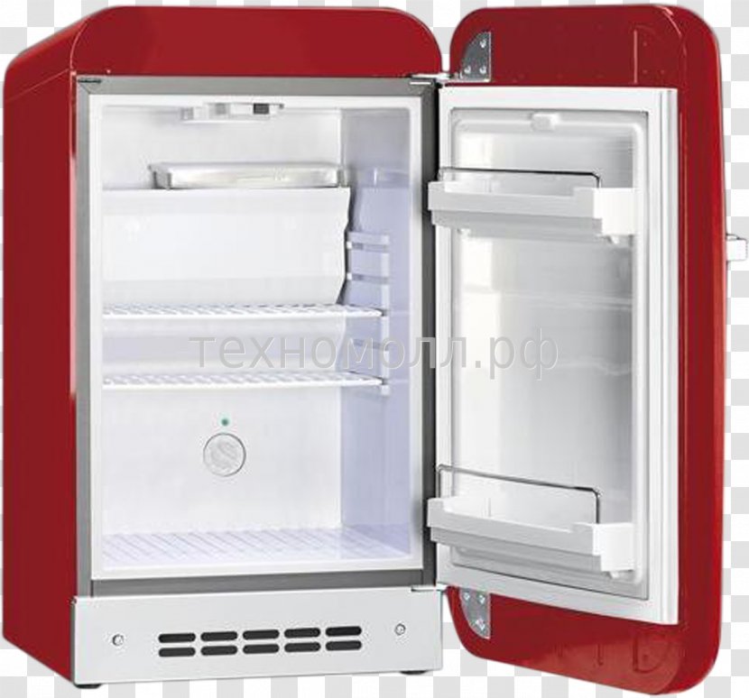 Refrigerator Smeg FAB10 Minibar SMEG '50 FAB5RNE - Major Appliance Transparent PNG