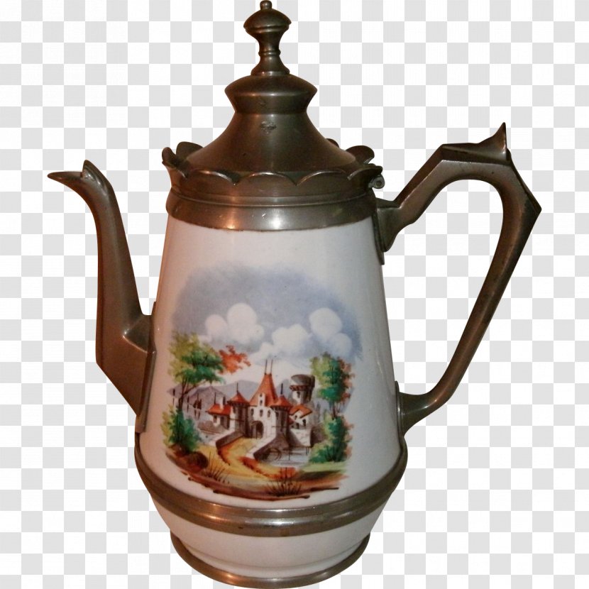 Teapot Tableware Porcelain Kettle Mug - Coffee Pot Transparent PNG