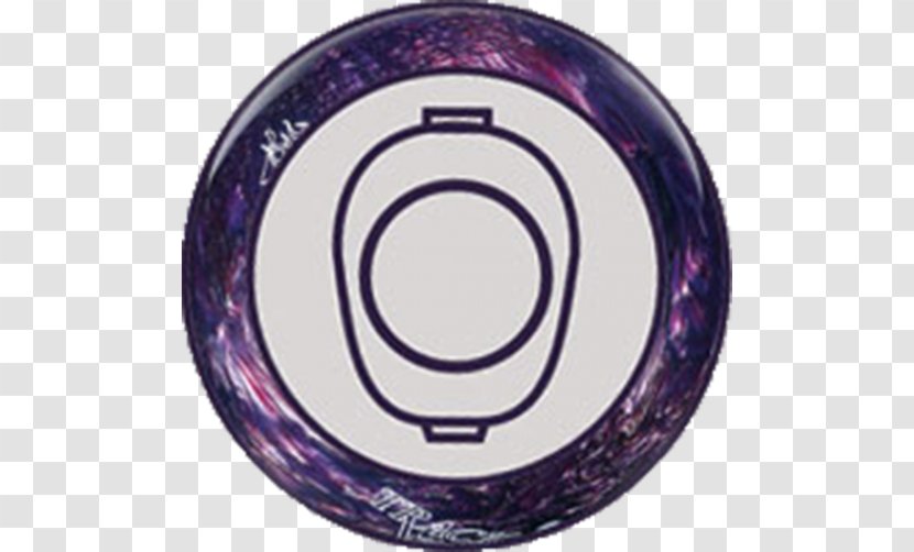Bowling Circle Ball Wheel Font - Purple Transparent PNG