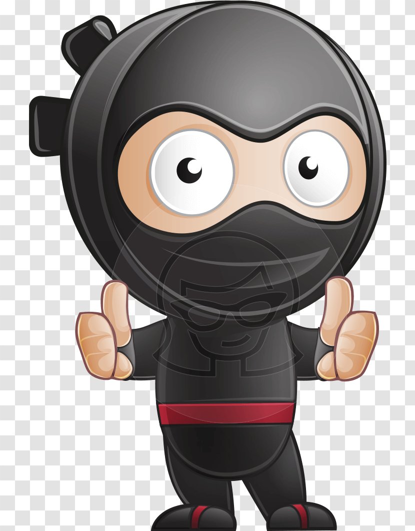 Ninja Cartoon - Animation - Gesture Toy Transparent PNG