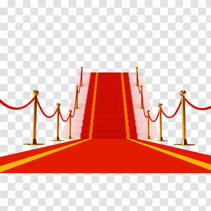 Red Carpet Stairs Stair - Stock Photography Transparent PNG