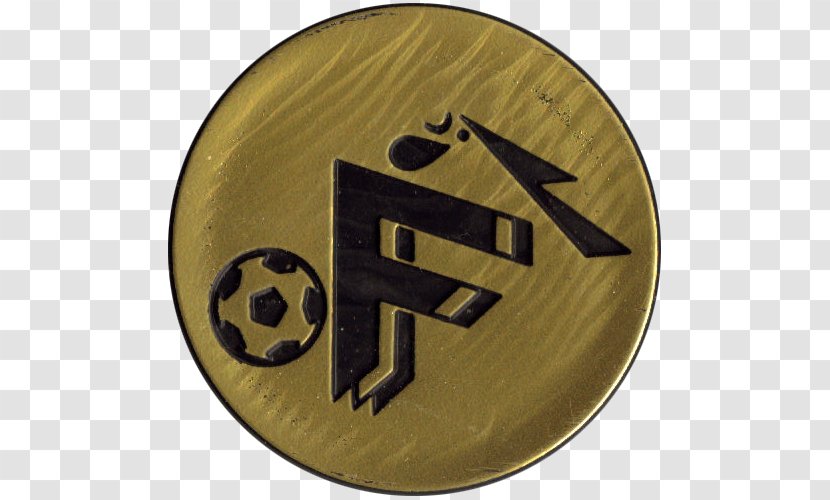French Football Federation Brass 01504 Emblem In France - Metal Transparent PNG
