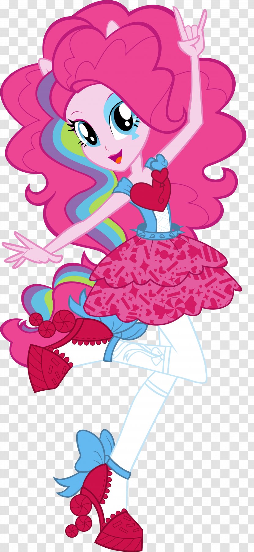 Pinkie Pie Rainbow Dash Twilight Sparkle Rarity Pony - Frame - Equestria Girls Dolls Commercial Transparent PNG