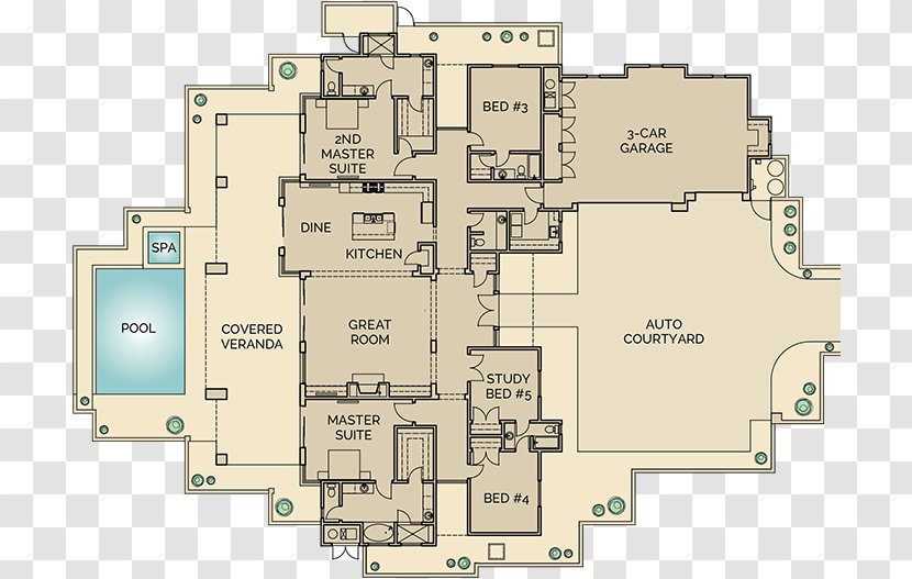 Desert Mountain Club Floor Plan House Wiring Diagram - Grilling - Mountains Transparent PNG