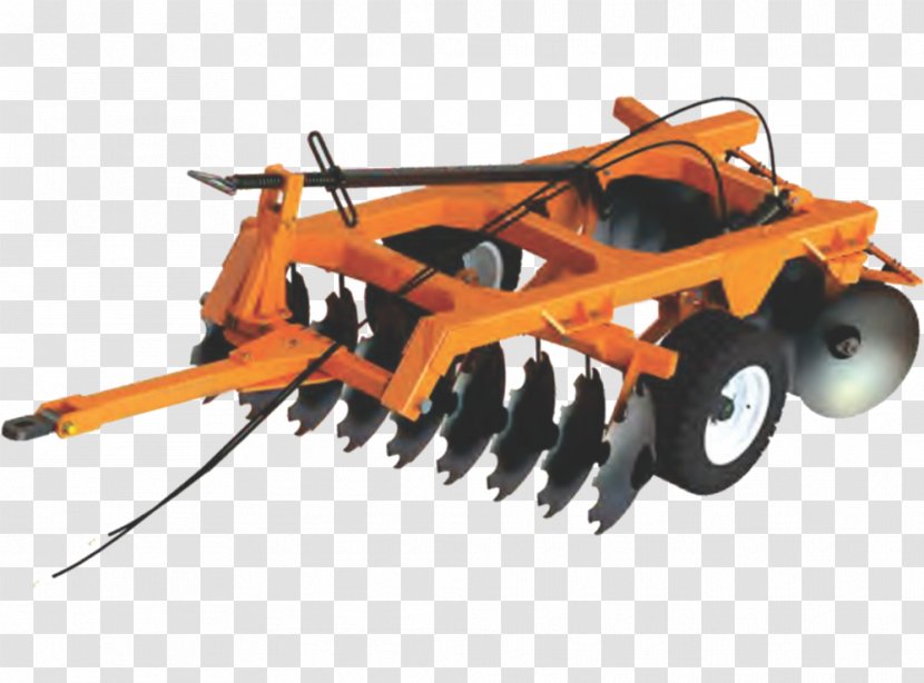 Disc Harrow FIELDKING H.O & UNIT -2 Agriculture Cultivator - Tractor Transparent PNG