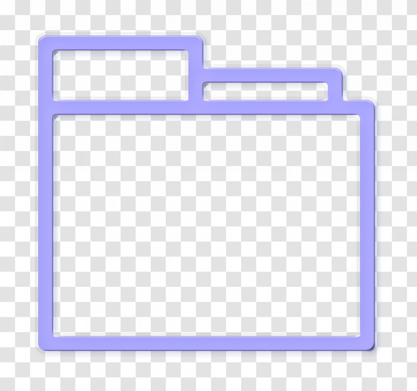 App Icon Essential Folder - Rectangle Ui Transparent PNG