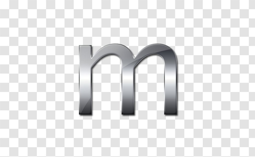 Mac App Store Silver Menu Bar MacOS - Macos Sierra - Metalic Letter M Icon Transparent PNG