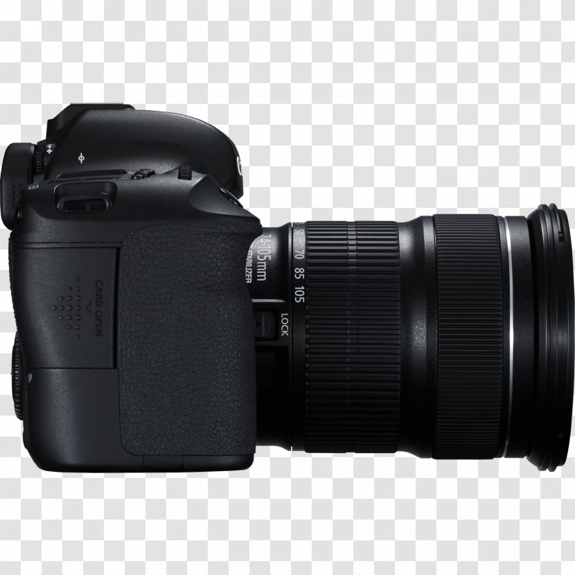 Canon EF Lens Mount 24–105mm Zoom 24-105mm F/3.5-5.6 IS STM Full-frame Digital SLR - Reflex Camera - EOS 6D Transparent PNG