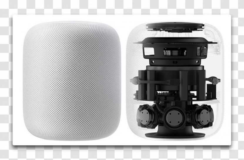 HomePod Cupertino Apple Smart Speaker Loudspeaker - Sound Transparent PNG
