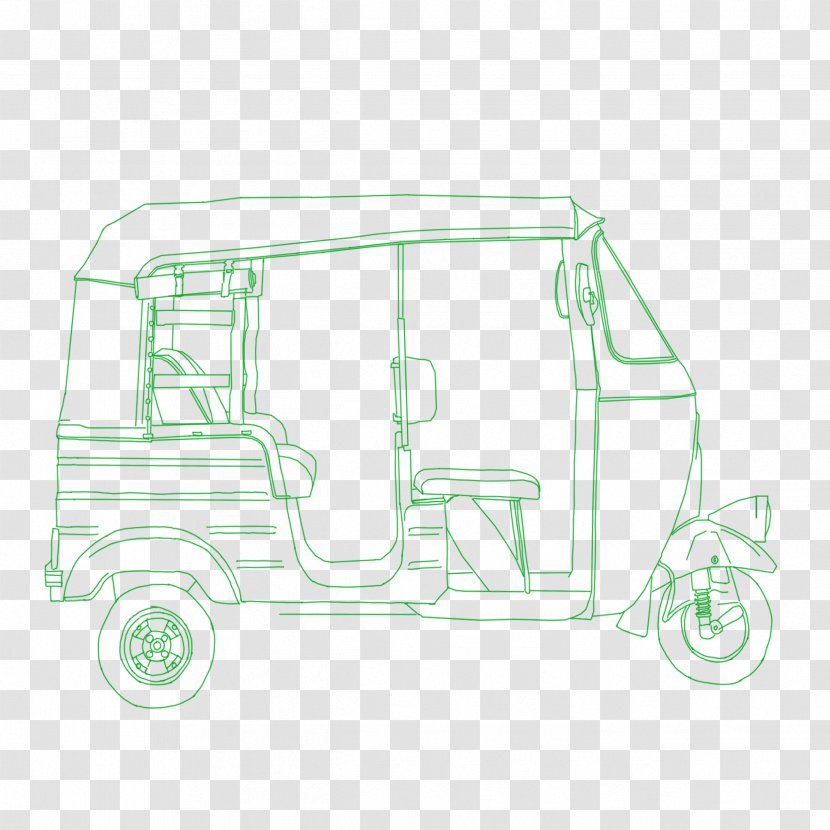 Car Auto Rickshaw Taxi Drawing Transparent PNG