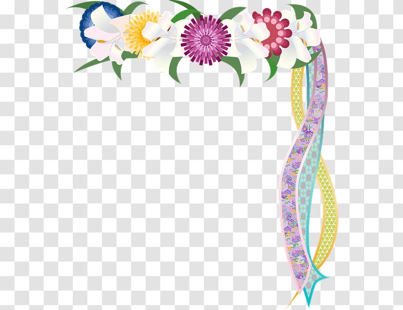 Flowers Background Cut Headband Hair Accessory Transparent Png