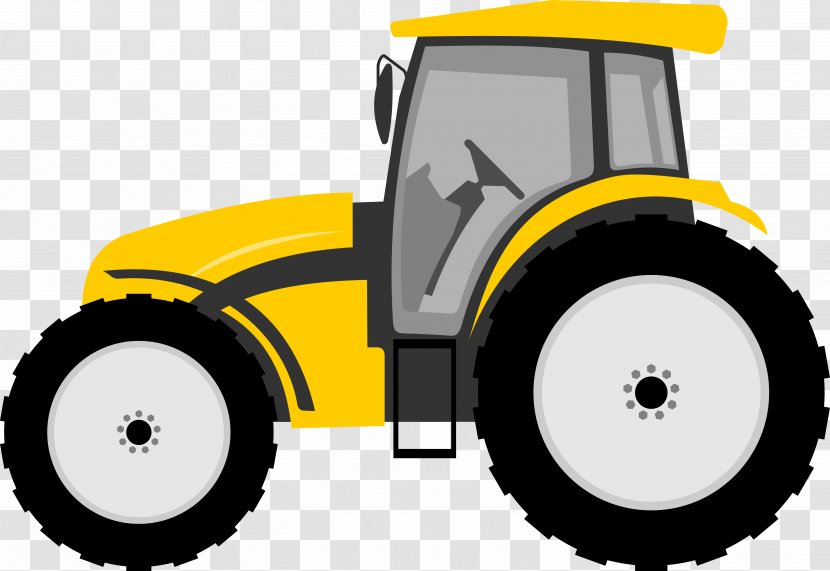 Tractor Farmall Cartoon Clip Art - Vector Packs Transparent PNG